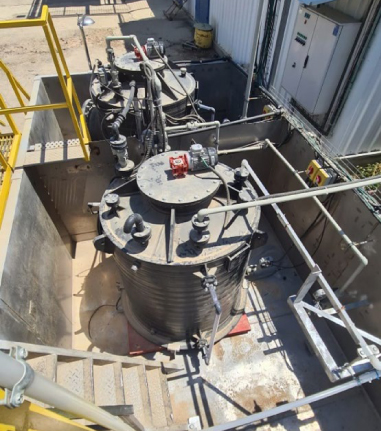 מערכת מיהול חומצה גופריתנית – זרעי גדש